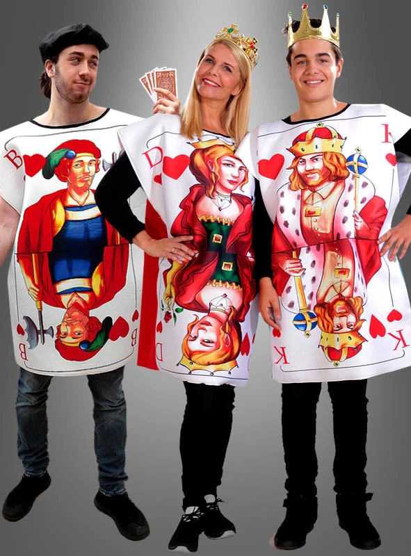 Kostüm Spielkarte Herz Bube 2 Kostüm Spielkarte Herz Bube – Bild 2