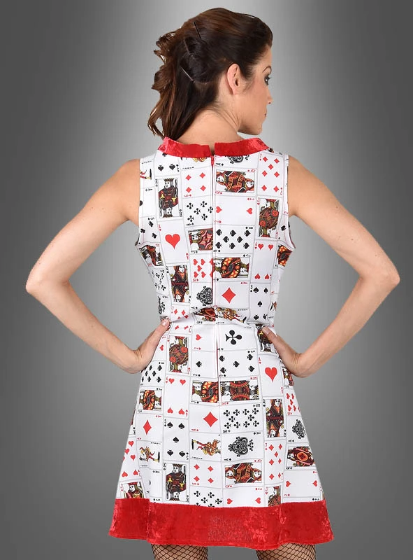 Casino Kartenspiel Kleid Für Damen 2 Casino Kartenspiel Kleid Für Damen – Bild 2