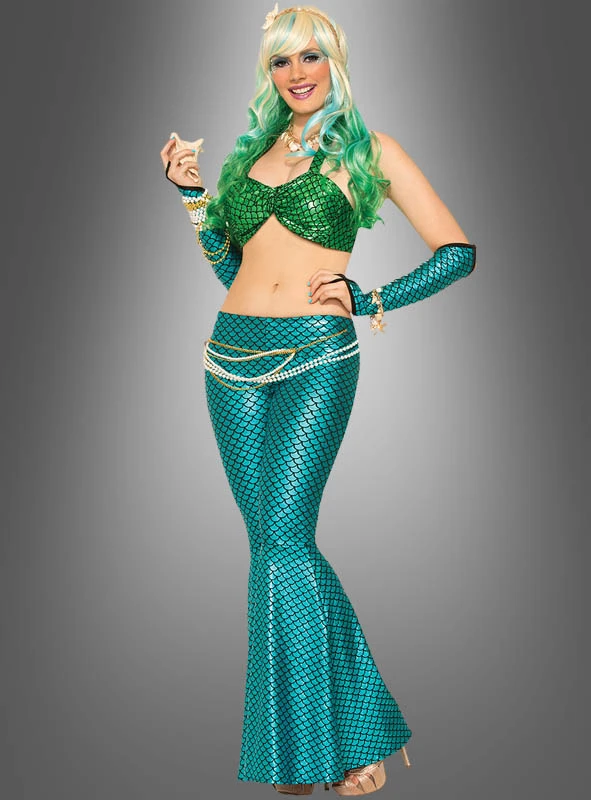 Leggings Meerjungfrau Damenkostüm 2 Leggings Meerjungfrau Damenkostüm – Bild 2