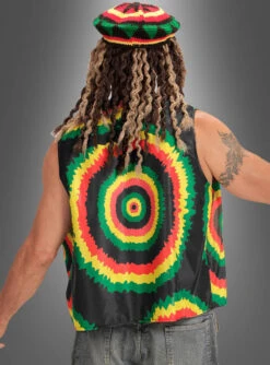 Reggae Weste Unisex 7 Reggae Weste Unisex -Cosplay-Laden rastafari weste dreadlocks 45c65befea 4