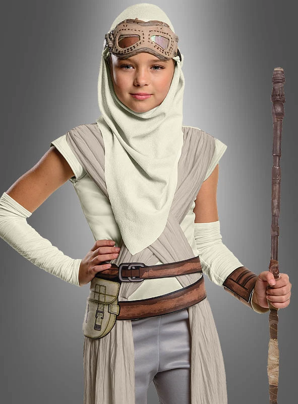 Star Wars 7 Rey Brille Mit Kapuze Für Kinder 2 Star Wars 7 Rey Brille Mit Kapuze Für Kinder – Bild 2