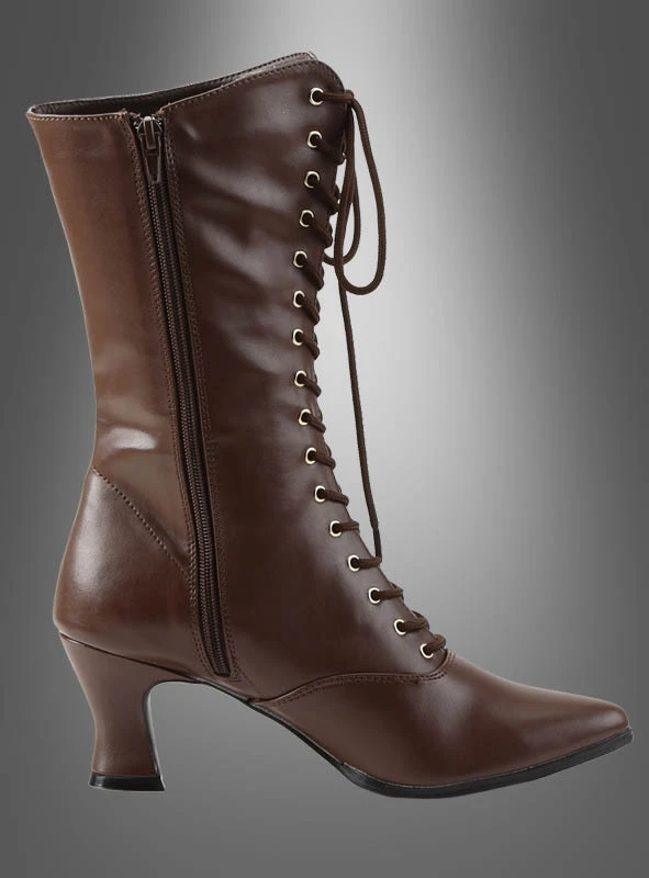 Viktorianische Stiefell Hexe Schuhe 2 Viktorianische Stiefell Hexe Schuhe – Bild 2