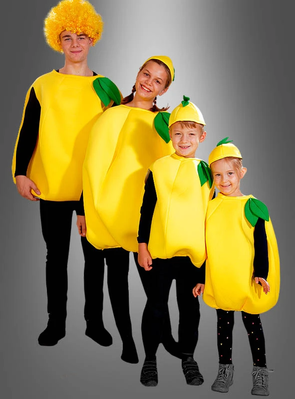 Zitrone Früchtekostüm Für Kinder 2 Zitrone Früchtekostüm Für Kinder – Bild 2