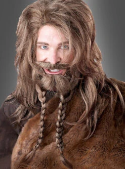 Wikinger Bart Und Perücke 5 Wikinger Bart Und Perücke -Cosplay-Laden zopfbart wikinger haare cc130ba62d 3